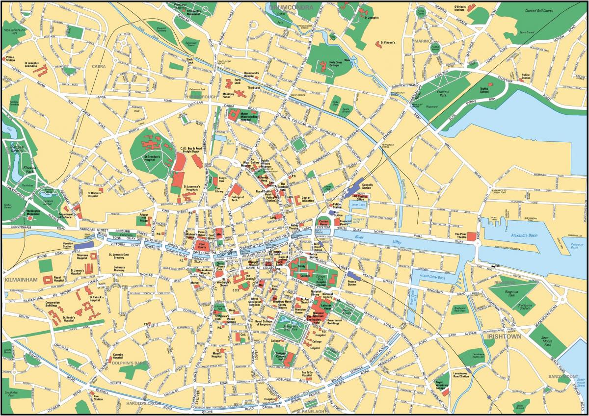Dublino žemėlapis