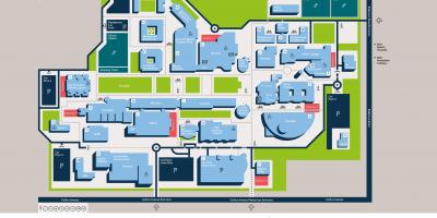 DCU campus žemėlapis